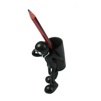 Human Shaped Brush Pot