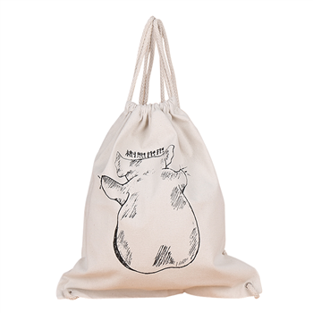 Canvas Drawstring Backpack