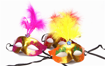 Feather Gala Mask