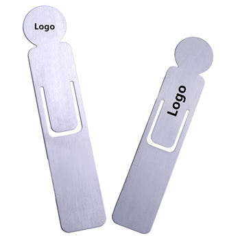 Human-like Stainless Bookmark