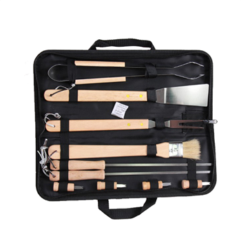 Bag Packed 10pcs BBQ Grill Set