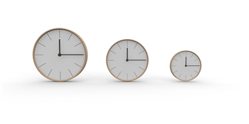 Wooden Wall Clock