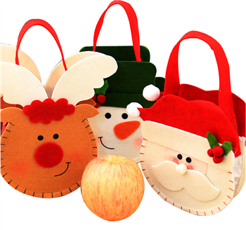 Christmas Themed Felt Bag