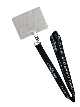 Customized badge holder