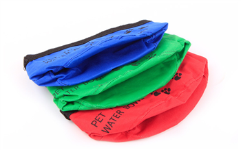 10OZ Foldable Water-proof  Dog Bowl