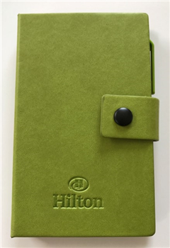 Notebook With Sticky Notes Flags