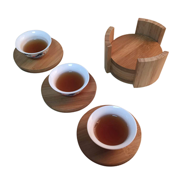Bamboo Coaster Set
