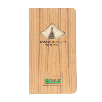 Wooden Cover Notebook