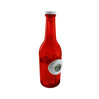 Beer Bottle Shaped Water Powered Clock