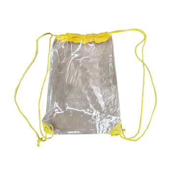 Clear Drawstring Bag