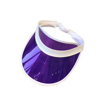 Assorted Clear PVC Visor Custom Hat