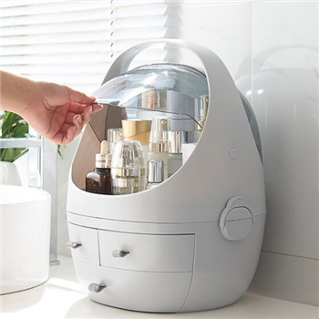 Capsule Shaped Cosmetic Case