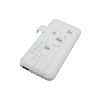 A Charge Pal With Three Charging Cables