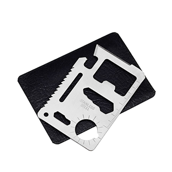 11 in 1 Function Stainless Steel Survival Pocket Tool