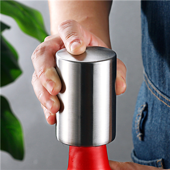 Beer Automatic Push Down Bottle Opener with Magnetic Cap Catcher