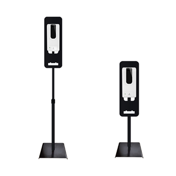 2 in 1 Hand soap dispenser sanitizer gel floor stand