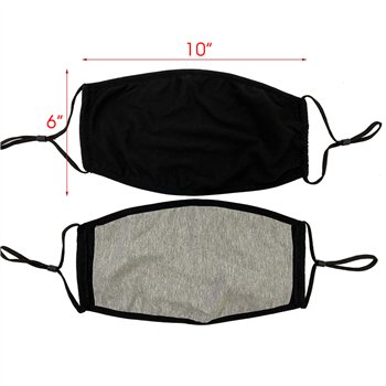 Reusable big size cotton mask