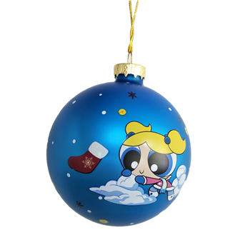 Printed Christmas Glass Ball