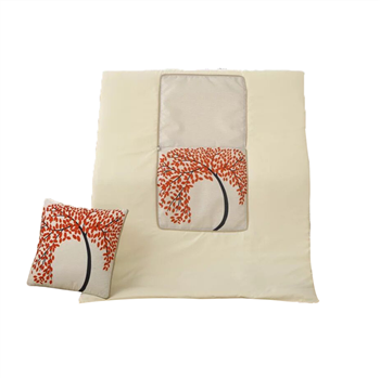 2 in 1 Travel Blanket Throw Pillow