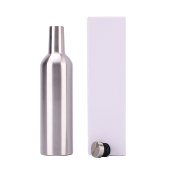 25.3 oz Stainless Steel Wine Bottle