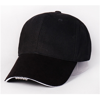 Cap with LED light