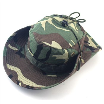 Foldable Bucket Hat with Camouflage 