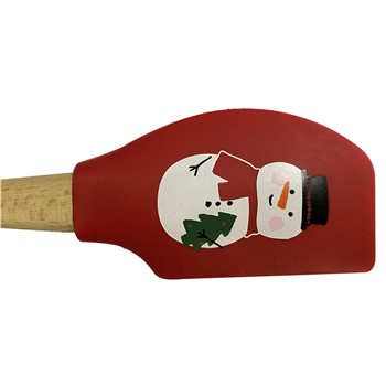 Silicone Spatula with Wood Handle