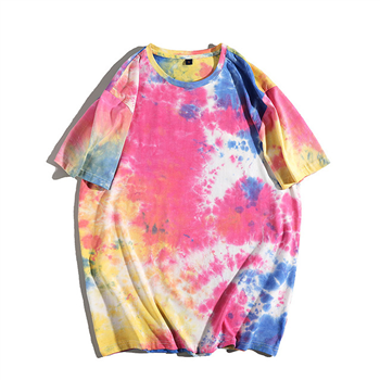 Tie-Dyed Short Sleeve Shirt