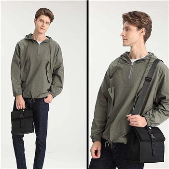 Foldable Lunch Bag with Adjustable Shoulder Strap