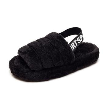  Fluffy Women Slippers 