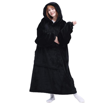 Fluffy Hooded Blanket