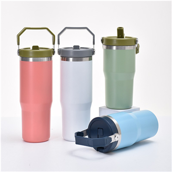 30oz Straw Tumbler with Handle