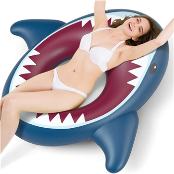 Giant Shark Pool Float