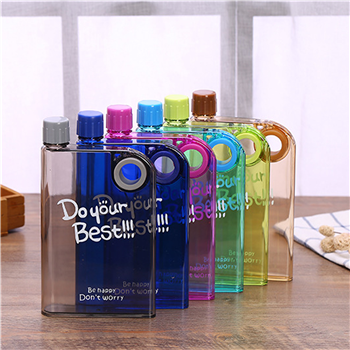 A5 Water Bottle Flat Portable Travel Mug Handbag