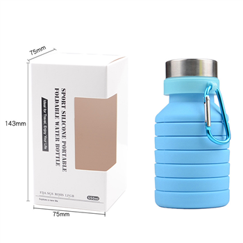 Collapsible Folding Silicone Water Bottle