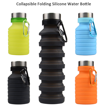 Collapsible Folding Silicone Water Bottle