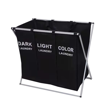 Foldable Laundry Basket 3 Section
