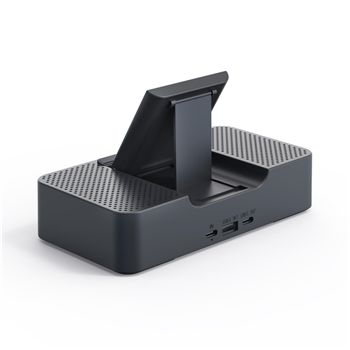 Wireless Charging Desk Clock with Temperature