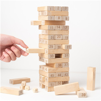 Wooden Block Tower 