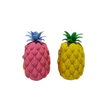 Pineapple Shape Silicone Purse