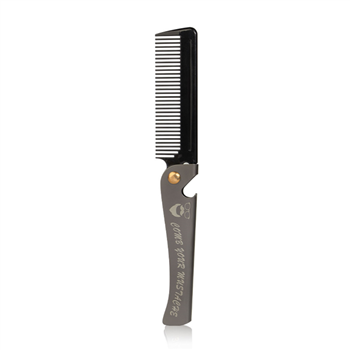 Stainless Steel Folding Comb with Bottle Opener