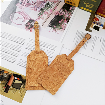 Cork Luggage Tags