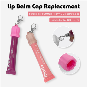 Silicone Lip Gloss Keychain