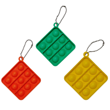 Fidget Push Pop Keychain